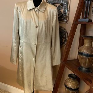 Gold button down Pea Coat